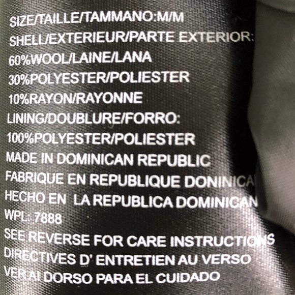 Michael Kors Charcoal Double-Breasted Wool Peacoat - Picture 9 of 11